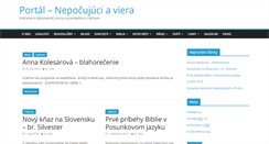 Desktop Screenshot of nepocujuci.fara.sk