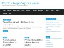Tablet Screenshot of nepocujuci.fara.sk