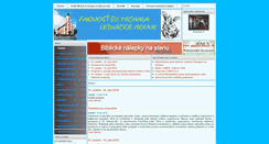 Desktop Screenshot of lednickerovne.fara.sk