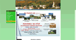 Desktop Screenshot of litava.fara.sk
