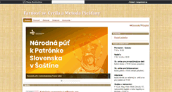 Desktop Screenshot of piestanycm.fara.sk