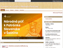 Tablet Screenshot of piestanycm.fara.sk