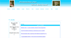 Desktop Screenshot of modrykamen.fara.sk