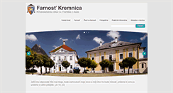 Desktop Screenshot of kremnica.fara.sk
