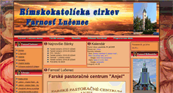 Desktop Screenshot of lucenec.fara.sk