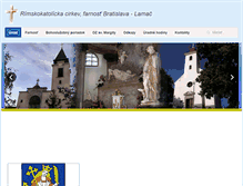 Tablet Screenshot of lamac.fara.sk